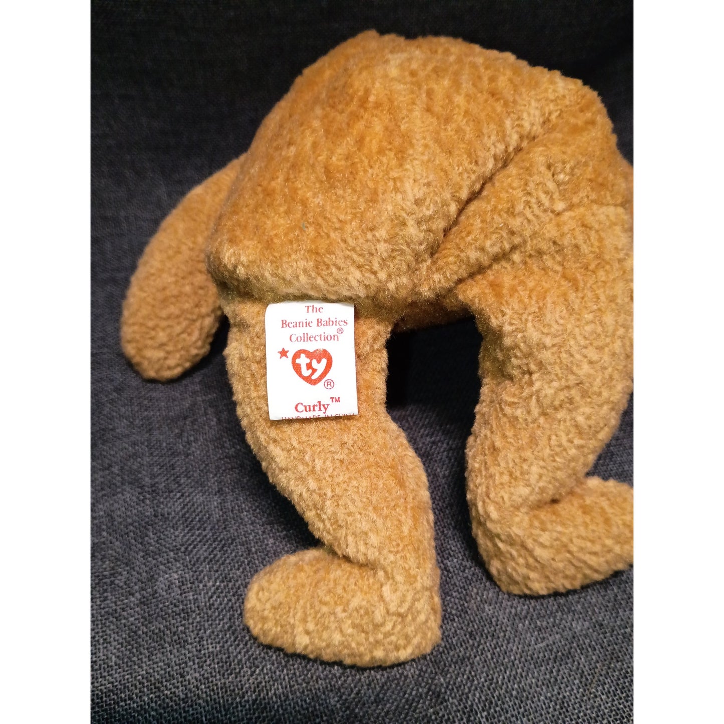 Rare Ty Beanie Baby Curly NWT and Errors