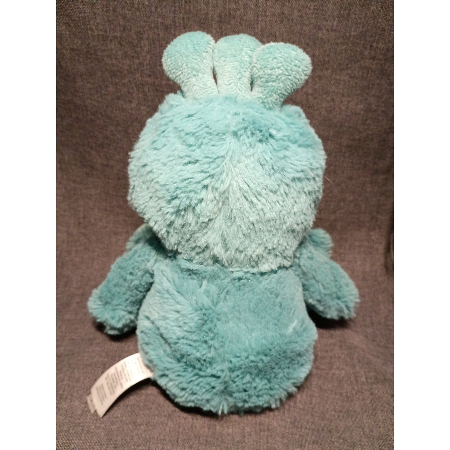 Carter's Plush Blue Monster Three Eyes Stuffed 9" Toy