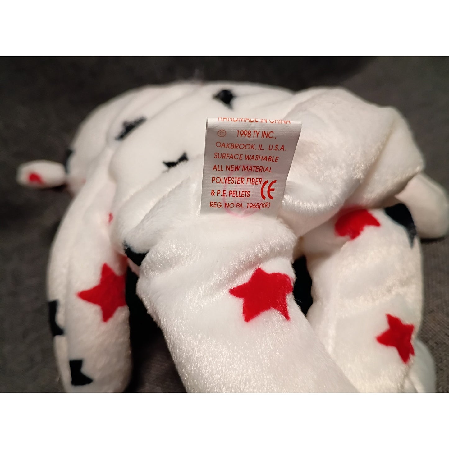 Ty Retired Beanie Baby 1998 Glory without Hang Tag