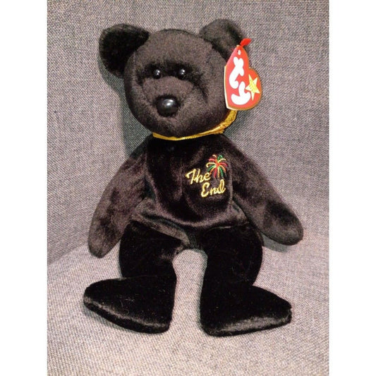 Ty Beanie Baby The End 1999 Y2k Millennium Teddy Bear